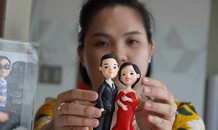 Cô gái khởi nghiệp bằng nghề nặn tượng chibi
