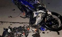 Thanh niên tử vong khi phóng Exciter qua chốt CSGT đo nồng độ cồn