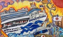 Bé gái 10 tuổi vẽ tranh phòng chống dịch Covid-19 gây 'sốt' cộng đồng mạng