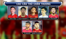 Chấn thương bao trùm hàng thủ tuyển Việt Nam