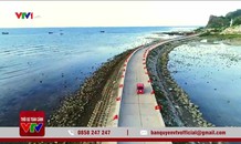 Sắc cờ tổ quốc trên đảo Lý Sơn