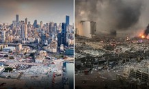 Beirut trước và sau vụ nổ