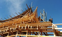 Cầu vòm gỗ không dùng đinh trụ vững hàng nghìn năm