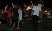 Nghi đánh ghen, nhóm phụ nữ lột đồ cô gái giữa quán cà phê