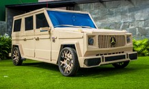 Độc đáo chiếc Mercedes-Benz G 63 chế từ bìa carton