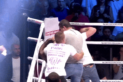 Võ sĩ bị CĐV đánh hội đồng sau pha knock-out tranh cãi