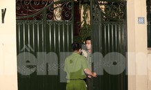 Cận cảnh khám xét nhà riêng Chủ tịch Hà Nội Nguyễn Đức Chung