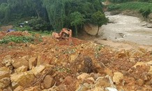 Thời tiết ở thủy điện Rào Trăng 3 rất xấu