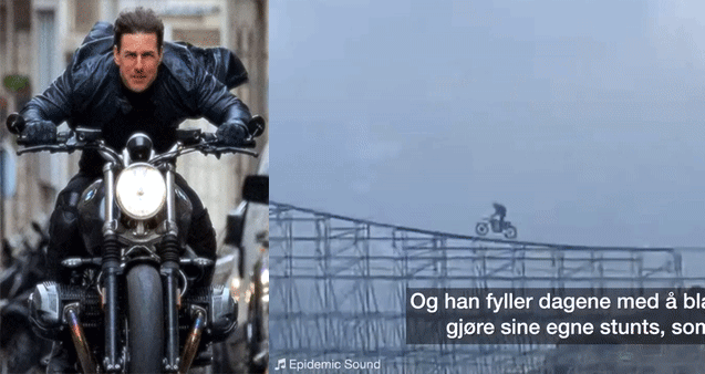 Thót tim với cảnh Tom Cruise tự mình lái xe lao thẳng xuống vách núi đá