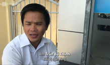 Phút bảo vệ ngân hàng đối mặt tên cướp cầm súng tay trái