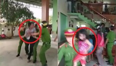 Nghẹt thở giải cứu 3 đứa trẻ suýt bị bố đẻ thiêu chết
