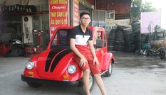 Độc đáo ôtô chạy bằng năng lượng mặt trời của nam sinh lớp 11 Nam Định Độc đáo ôtô chạy bằng năng lượng mặt trời của nam sinh lớp 11 Nam Định