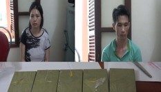 Vây bắt người đàn ông vận chuyển 10 bánh heroin
