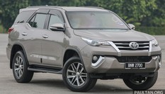 Toyota Hilux, Fortuner và Innova được nâng cấp tại Malaysia