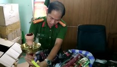 Thu giữ hàng trăm dụng cụ hút shisha