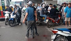 Nam thanh niên truy sát hai cô gái, chém gục một người ở cầu Dậu