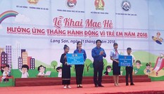 Sôi động khai mạc hè và hưởng ứng tháng hành động vì trẻ em