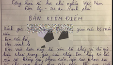 Bản kiểm điểm 'cực chất' của nam sinh khiến dân mạng cười bò