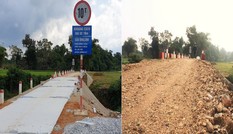 Cầu tiền tỷ vừa bàn giao đã xuống cấp: Chủ đầu tư đổ lỗi thiên tai