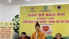 Giáo hội Phật giáo kêu gọi tăng ni tham gia hiến máu, hiến tạng