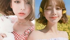 Xao xuyến nét dễ thương của cô nàng xứ Hàn ‘bản sao’ Angelababy