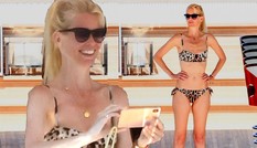 Siêu mẫu huyền thoại Claudia Schiffer U50 trẻ đẹp thon thả bất ngờ