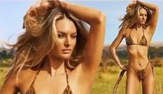 Candice Swanepoel diện bikini 'đốt cháy' nắng hè ở Kenya