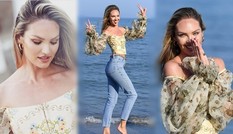 Say đắm loạt khoảnh khắc thiên thần của Candice Swanepoel