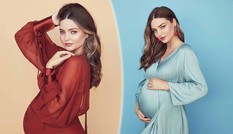 Mang thai lần 3, bà bầu Miranda Kerr mặn mà xuân sắc