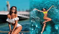 Mỹ nhân nội y xứ Samba nóng bỏng 'thiêu đốt' nắng gió biển ở Ý