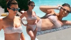 Mê mẩn đường cong tròn đầy của chị cả nhà Kim Kardashian