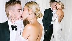 Vợ Justin Bieber siêu gợi cảm trong ảnh cưới đẹp như mơ