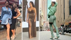 Bạn gái Ronaldo quyến rũ với đầm xẻ cao 'bất tận' ở Thượng Hải