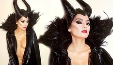 Sao nữ thích hở bạo hóa thân thành 'Tiên hắc ám' khiến fan la ó