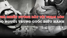 Phá nhiều đường dây tội phạm lớn do người Trung Quốc điều hành