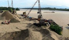 Đấu giá 5 mỏ khai thác cát ở Hà Nội, dự tính thu hơn 50 tỷ đồng