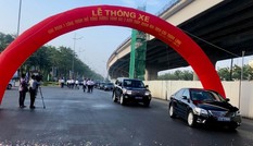 Thông xe đường vành đai Mai Dịch-Cầu Thăng Long rộng 16 làn