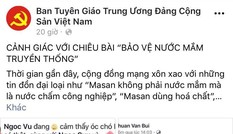Xử lý nghiêm tài khoản facebook giả mạo Ban Tuyên giáo Trung ương
