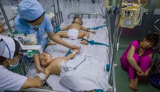 Cuộc chiến xuyên đêm chống dịch sởi ở viện Nhi Đồng 1