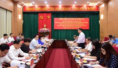 Bộ Chính trị kiểm tra công tác tổ chức, cán bộ tại Hà Nội