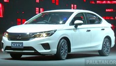 Honda City mới với động cơ 1.0L tăng áp ra mắt ở Thái Lan