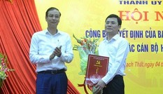 Hà Nội: Ông Phạm Quí Tiên làm Bí thư huyện Thạch Thất