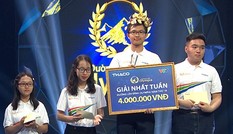 Nam sinh họ Nay giành vòng nguyệt quế Đường lên đỉnh Olympia