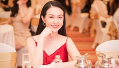 Vừa sinh con thứ 3 được 2 tháng, vợ Tuấn Hưng tự tin diện váy xẻ táo bạo