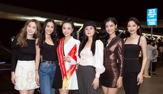 Dàn Hoa- Á hậu gây 'náo loạn' sân bay, tiễn Thuý An đi thi Hoa hậu Liên lục địa