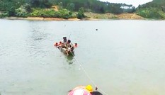 Lật xuồng trên hồ đập Đạ Bo, 3 thanh niên chết đuối