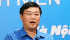 Bí thư thứ nhất TƯ Đoàn Lê Quốc Phong đối thoại với đoàn viên, thanh niên