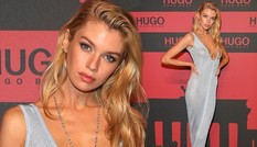 Stella Maxwell gợi cảm táo bạo với váy mỏng tang, không áo ngực ở sự kiện