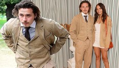 Cậu cả nhà Beckham như ông cụ, cùng bạn gái đi xem chung kết Wimbledon 2019