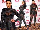 Sao truyền hình Anh quốc mặc xuyên thấu khoe body bốc lửa tại TV Choice Awards